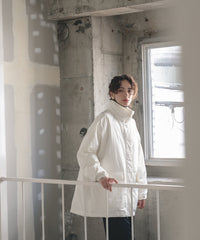【Multi-Pocket】Stand Collar Blouson
