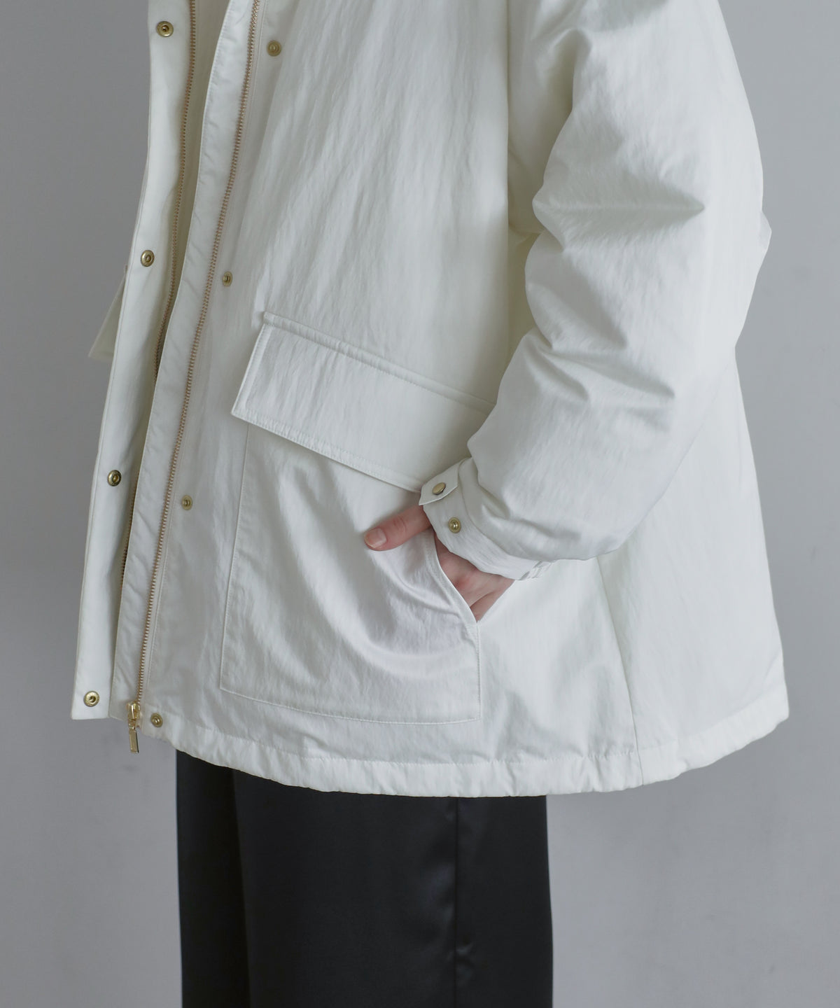 【Multi-Pocket】Stand Collar Blouson