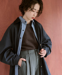 【Water-Repellent】Side Slit Overshirt