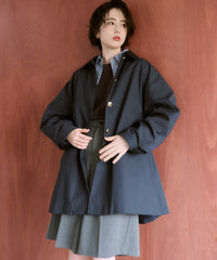 【Pre-Order】【Versatile】Traditional Corduroy Collar Aline Coat
