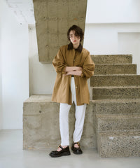 【Pre-Order】【Versatile】Traditional Corduroy Collar Aline Coat