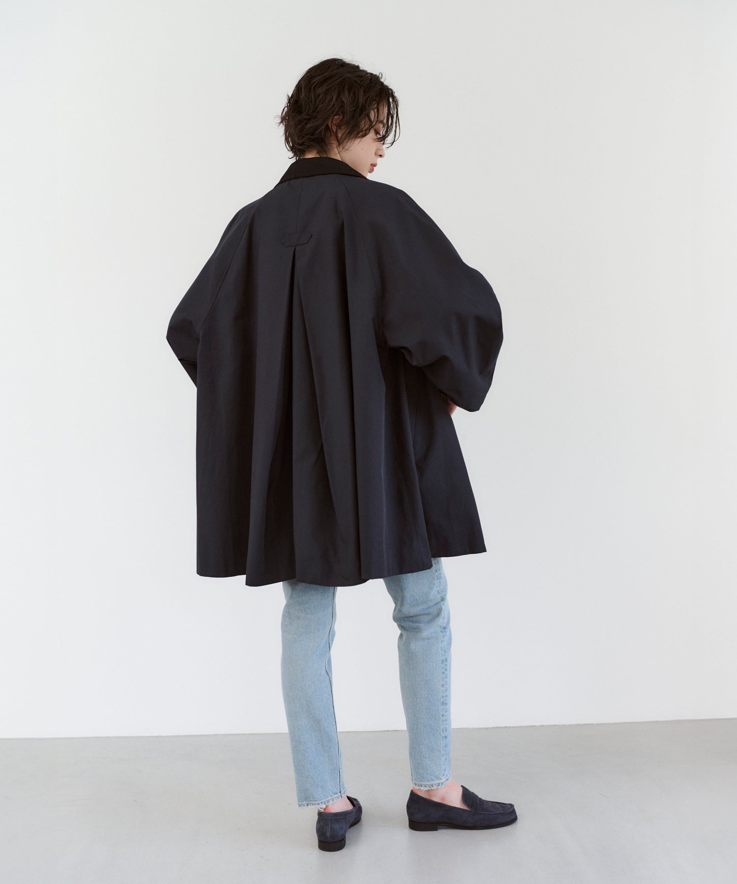 【Pre-Order】【Versatile】Traditional Corduroy Collar Aline Coat