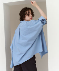 【Water-Repellent】Side Slit Overshirt