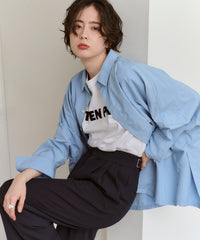 【Adjustable Size】Buckle Straight Slacks