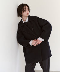 【Pre-Order】Double Breasted Cocoon Coat