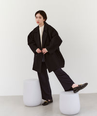 【Pre-Order】Double Breasted Cocoon Coat