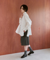 【Water-Repellent】Side Slit Overshirt