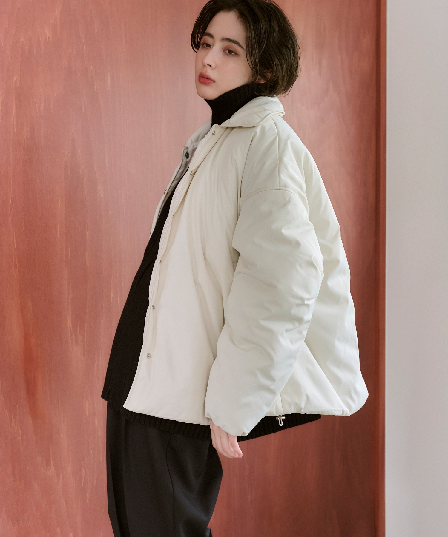 【Water Repellent】Middle Aline Blouson