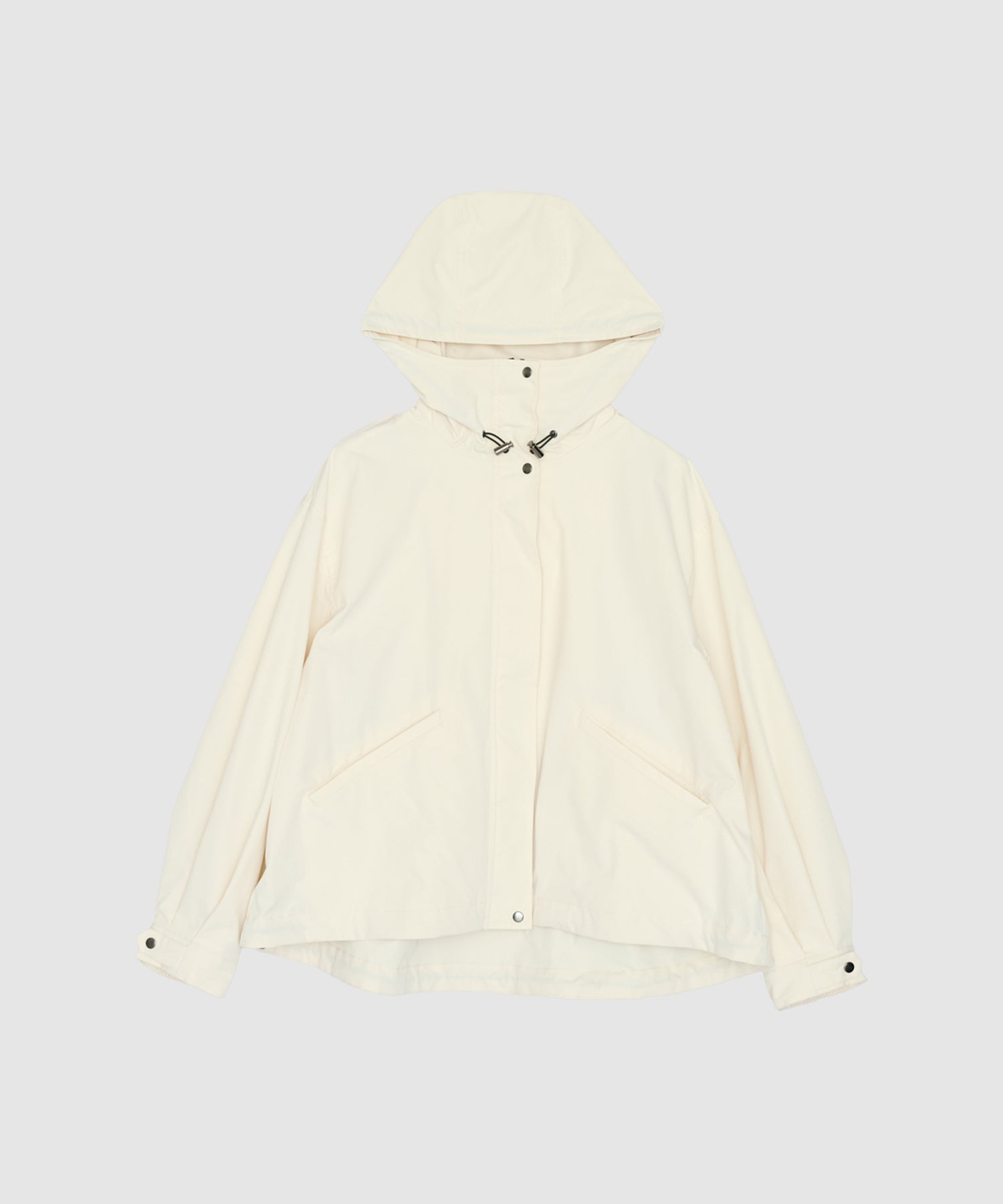【Water Repellent】Stand Collar Flared Blouson