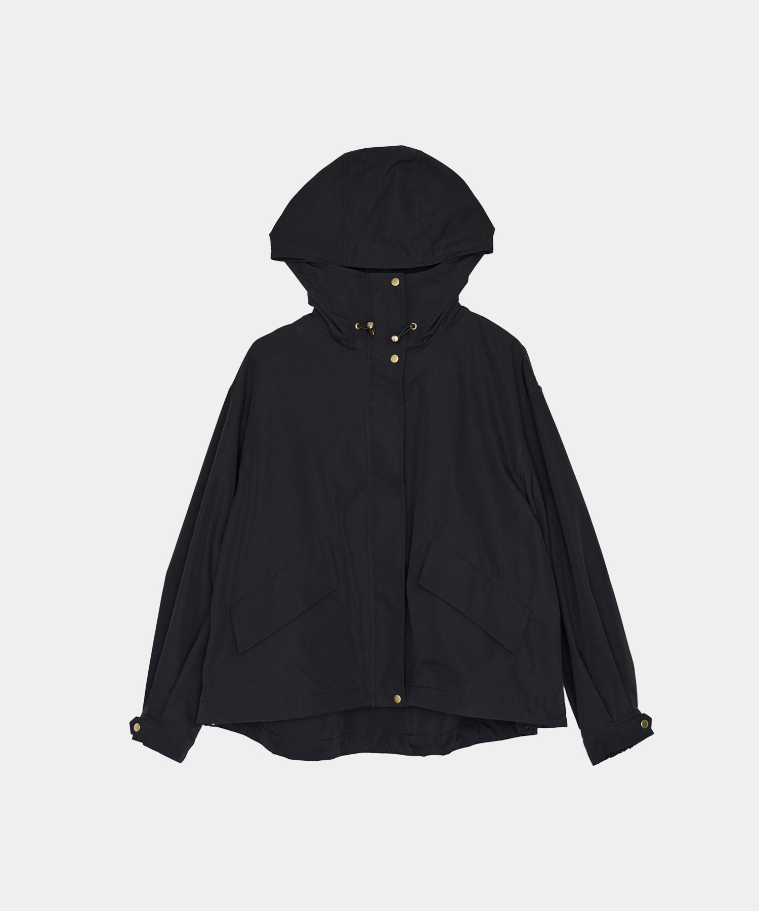 【Water Repellent】Stand Collar Flared Blouson