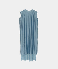【Layerable】Lace Layered Sleeveless Onepiece