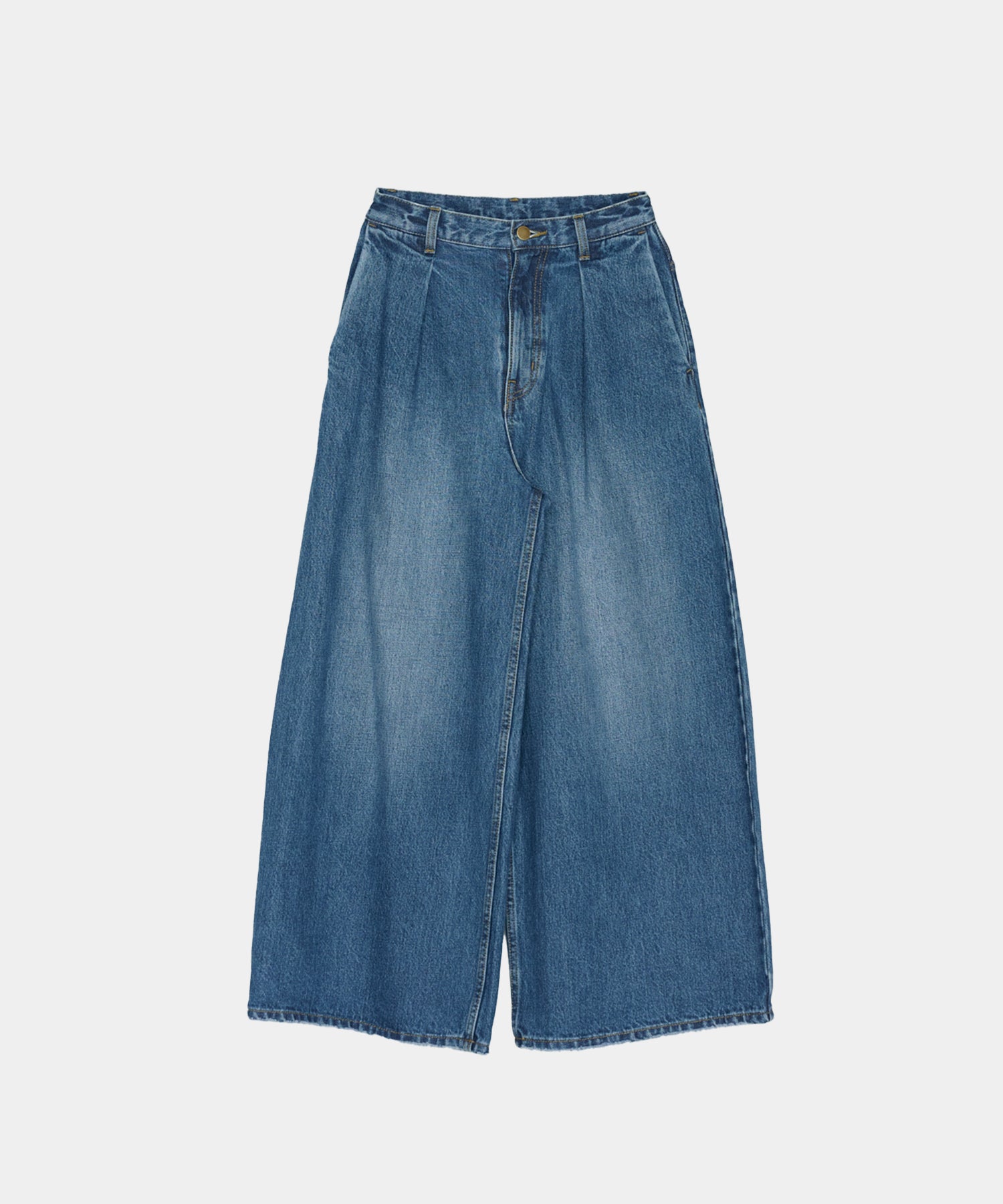 新品maré 【KUROKI Denim】Tucked Wide Denim Tucked Wide Denim – maré（マレ）オンラインストア