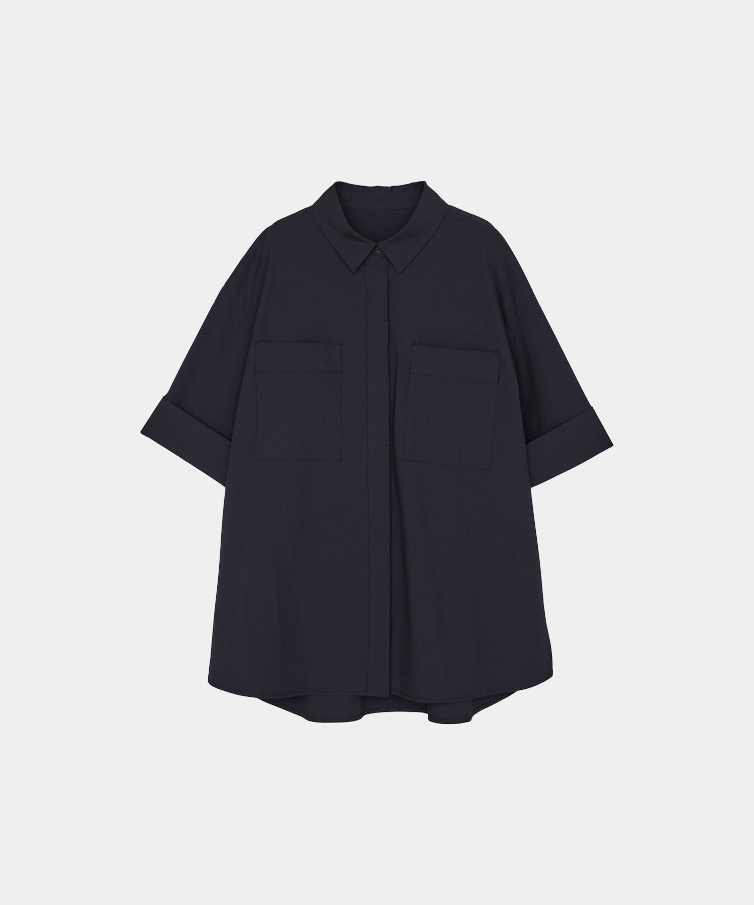 【Cool-Touch】Roll Up Half Sleeve Shirts