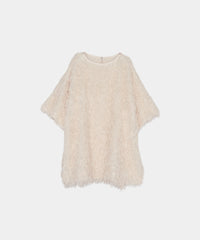 【Soft-Touch】Feather Like Over Tshirts