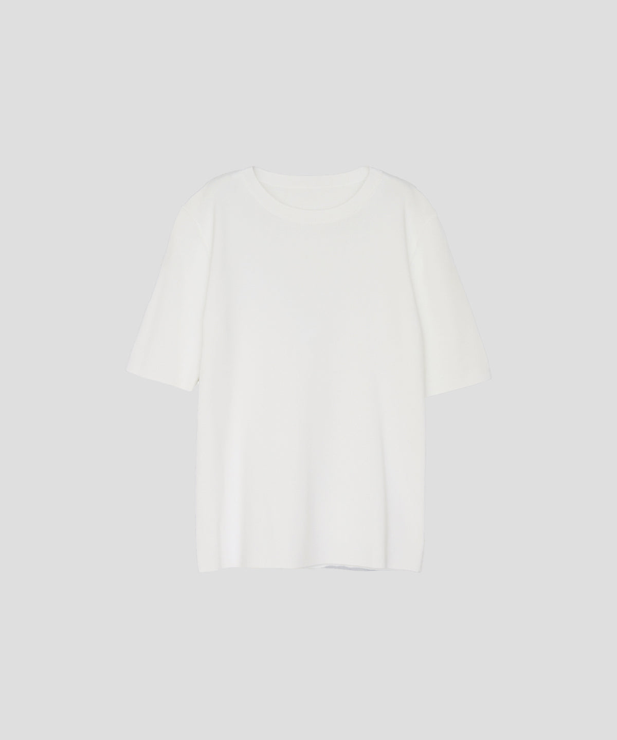 【Cool-Touch】Basic Half Sleeve Knit