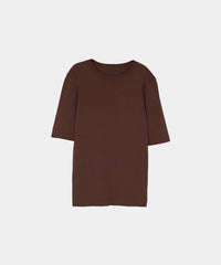 【Cool-Touch】Basic Half Sleeve Knit