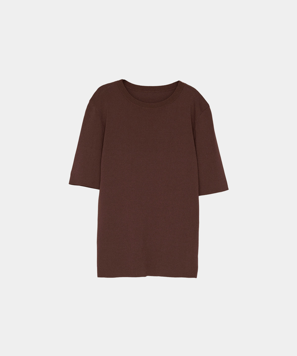 【Cool-Touch】Basic Half Sleeve Knit