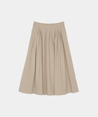 【Cool-Touch】Buckle Tuck Flare Skirt