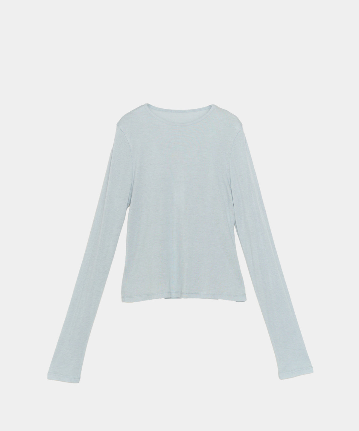 【Machine-Washable】Sheer Stretch Long Sleeve Tops