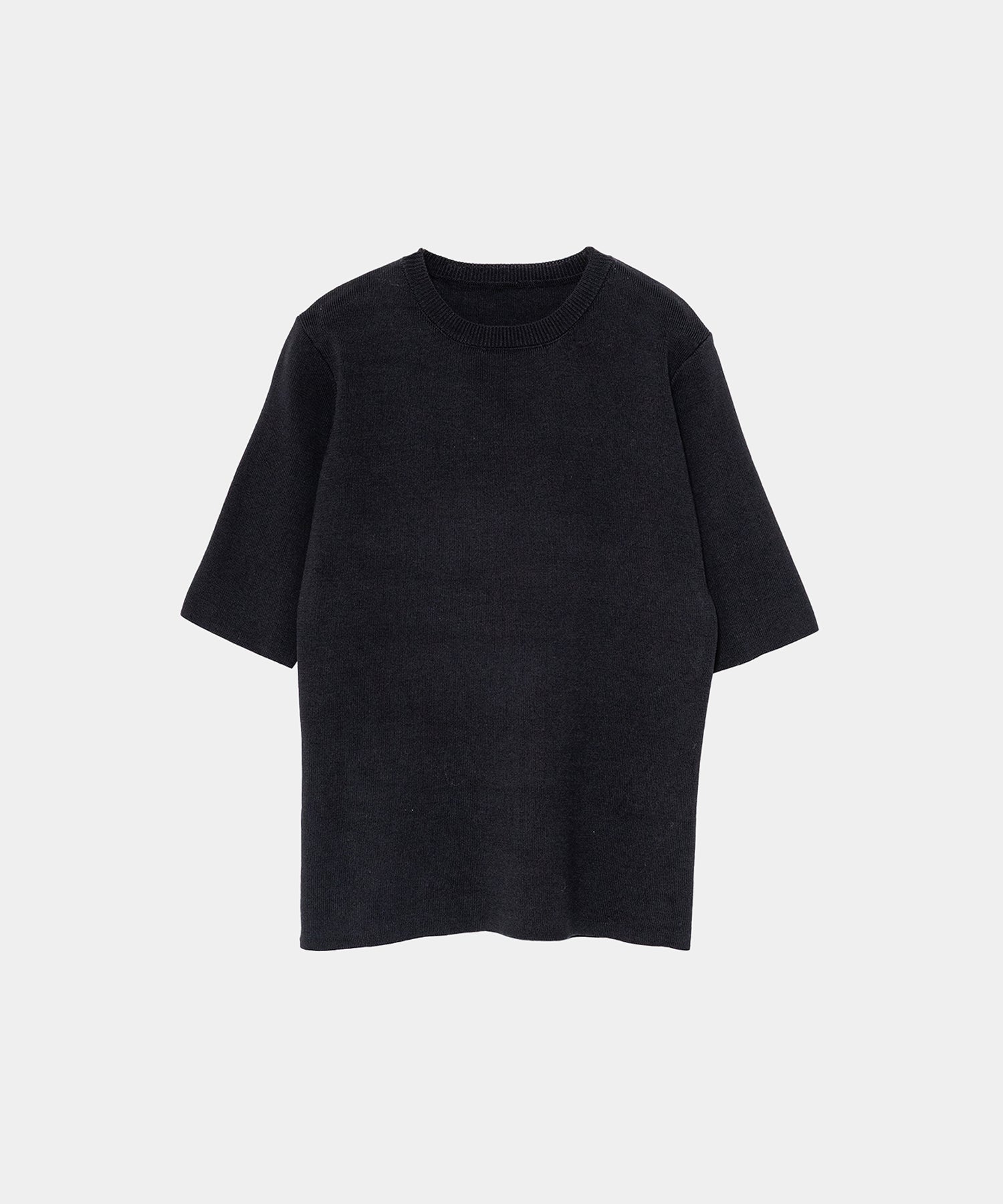 【Machine Washable】Half Sleeve Knit