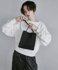 【Minimal Design】Satin Mini Handbag