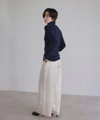 【Superfine Merino Wool】Minimal Turtleneck Knit