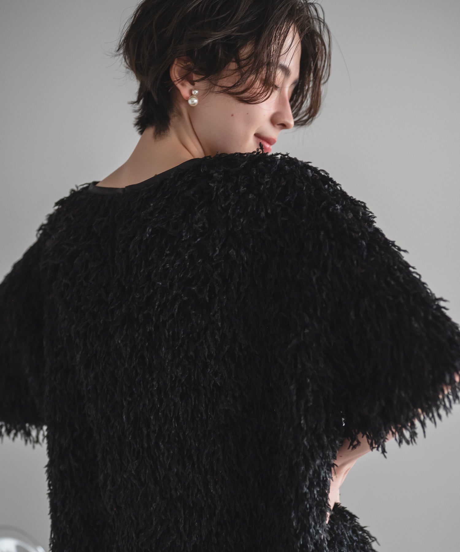 【Soft-Touch】Feather Like Over Tshirts