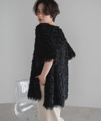 【Soft-Touch】Feather Like Over Tshirts