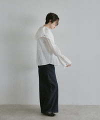 【Vintage Romantic】Eyelet Cutwork Lace Blouse