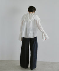 【Vintage Romantic】Eyelet Cutwork Lace Blouse