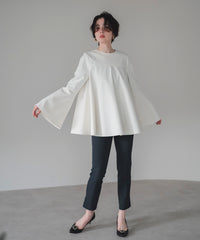 【Multi-Function】Bell Sleeve Flare Blouse