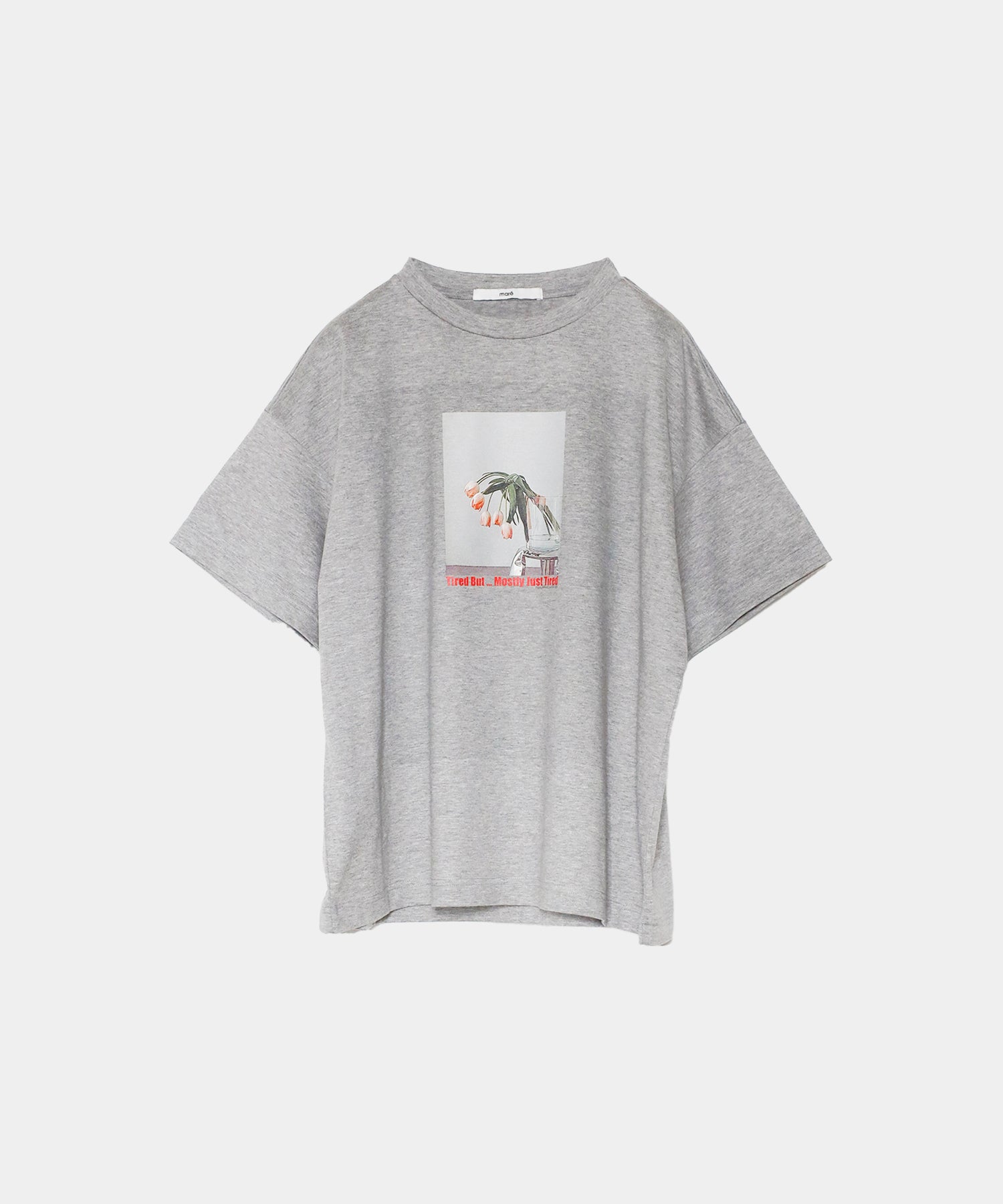 【Cool-Touch】KUTAKUTA Tulip Relaxed Tee