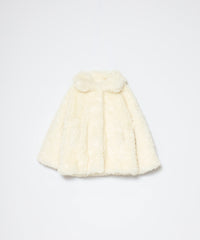 【Machine-Washable】Kids Teddy Boa coat