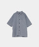 【Assorted Fabrics】Relaxed Boxy Half-Sleeve Shirt