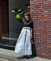 【Machine Washable】Half Sleeve Knit
