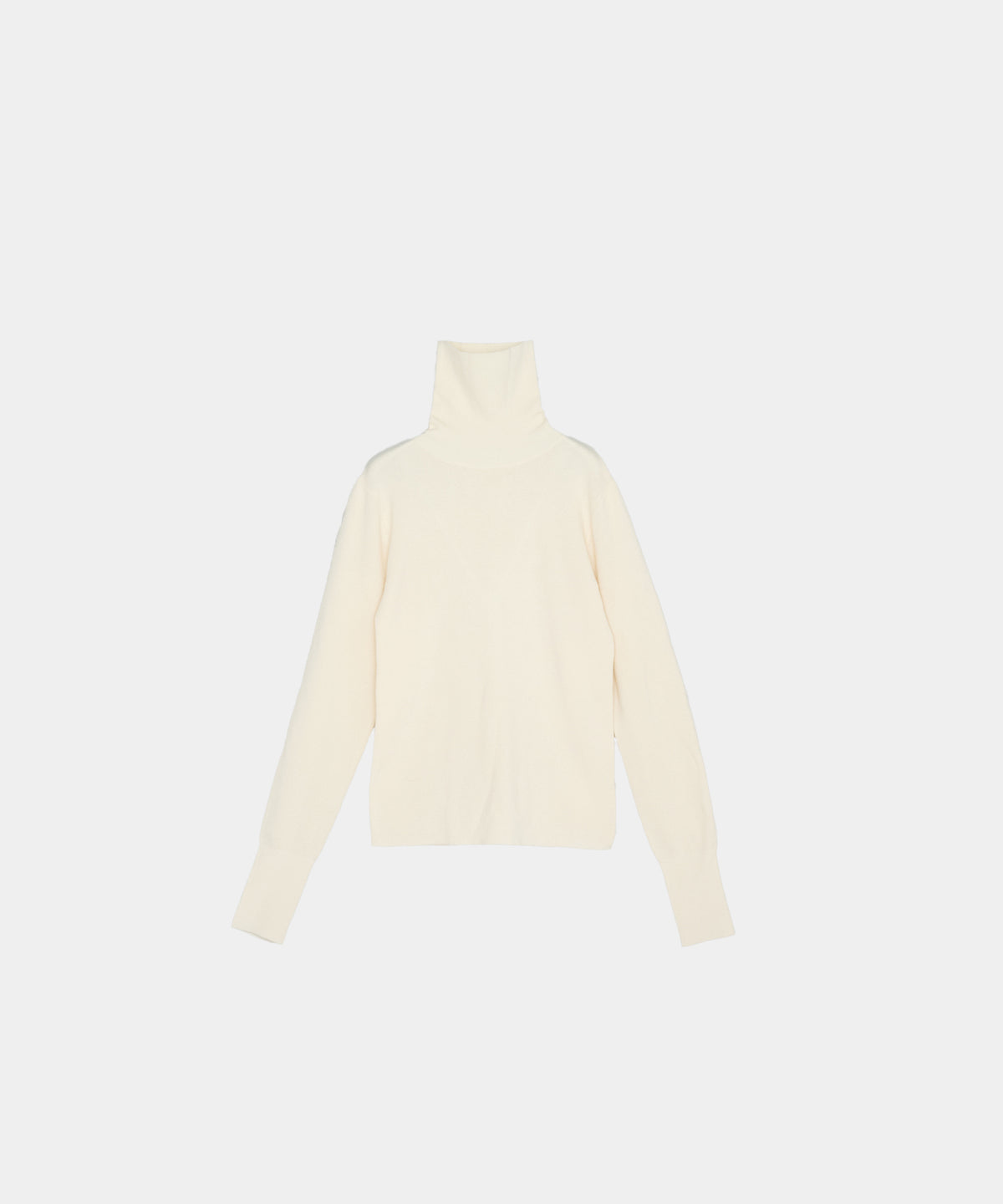【Superfine Merino Wool】Minimal Turtleneck Knit