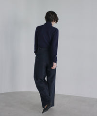 【Superfine Merino Wool】Minimal Turtleneck Knit