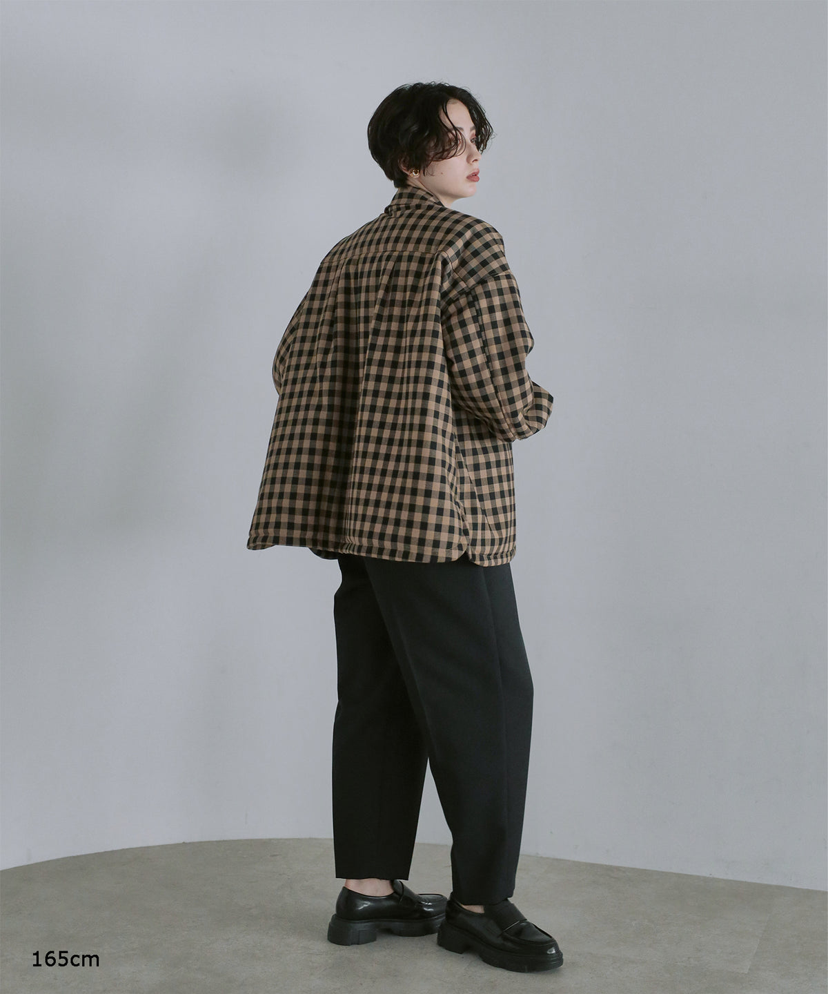 【Assorted Fabrics】Oversize Shirt Jacket