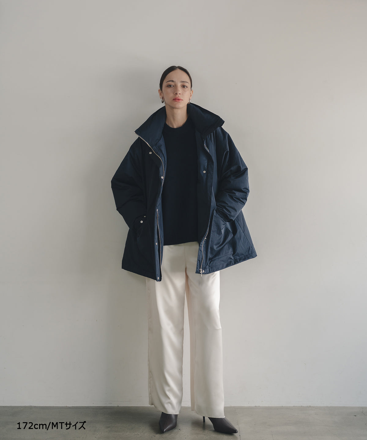 【Multi-Function】Drape Satin Easy Pants