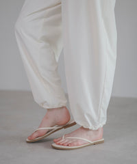 【Water Repellent】Two Tuck Easy Pants