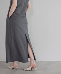 【Machine Washable】Front Tuck Cocoon One Piece
