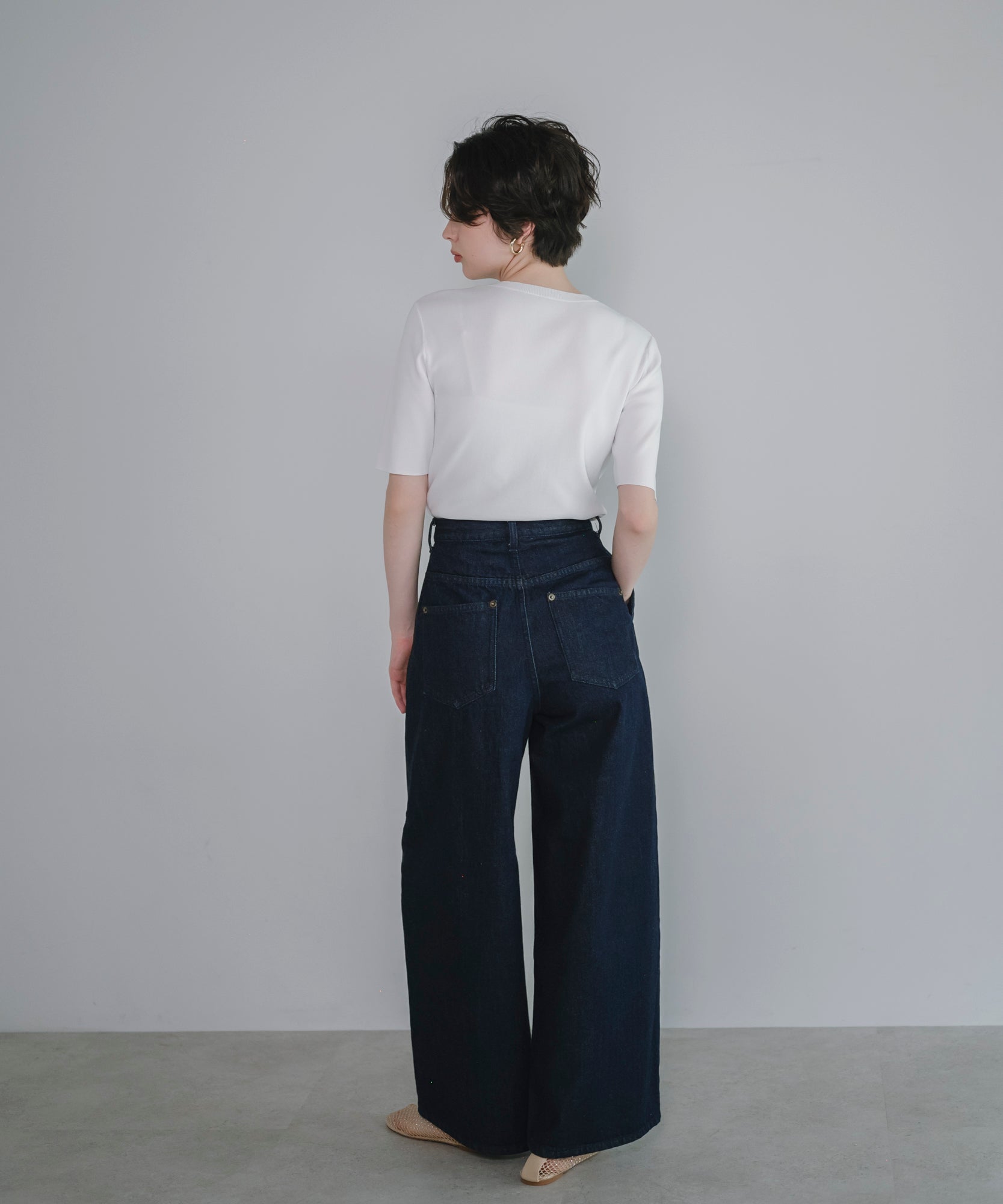 Tucked Wide Denim – maré（マレ）オンラインストア