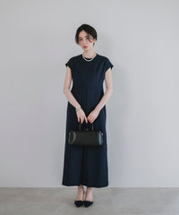 【Machine Washable】Front Tuck Cocoon One Piece