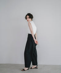 【Water Repellent】Two Tuck Easy Pants