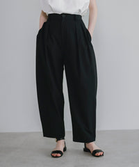 【Water Repellent】Two Tuck Easy Pants