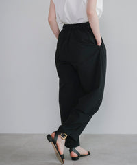 【Water Repellent】Two Tuck Easy Pants