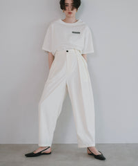 【Water Repellent】Two Tuck Easy Pants