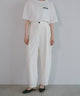 【Water Repellent】Two Tuck Easy Pants