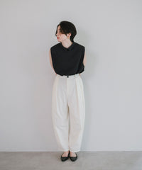 【Water Repellent】Two Tuck Easy Pants