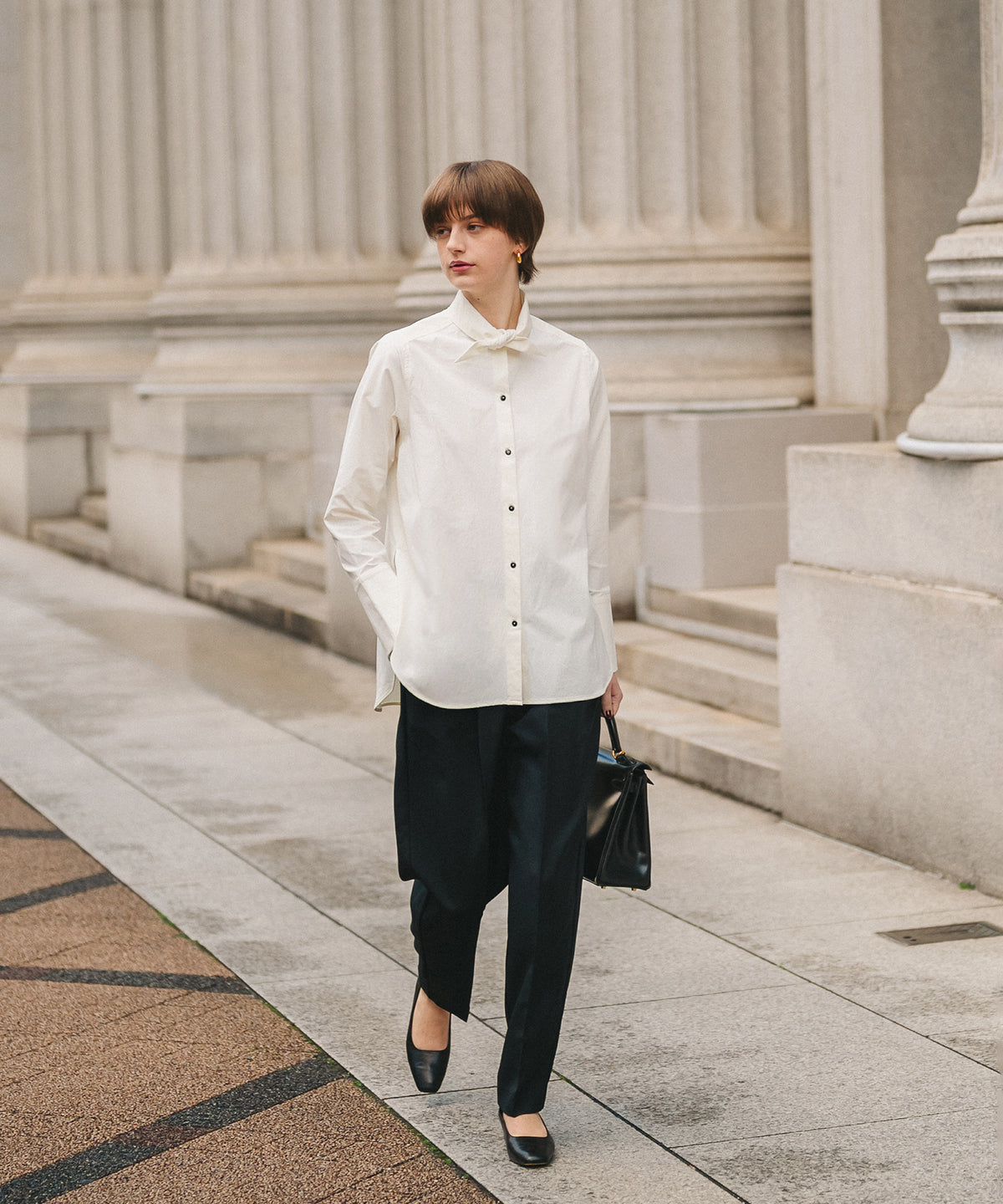 Classical Tie Blouse
